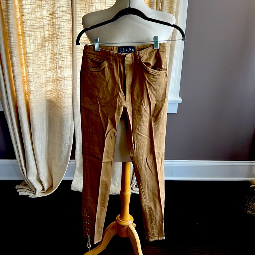 Ralph Ralph Lauren tan cotton pants size 2